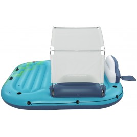 BESTWAY Hydro-Force Dmuchana 5-osobowa wyspa z baldachimem 280 x 257 x 81 cm 43407