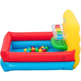 BESTWAY Sort 'n Play Dmuchany basen/centrum zabaw z 15 piłkami 104 x 94 x 61 cm 52546