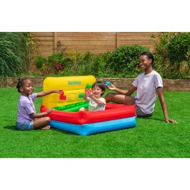 BESTWAY Sort 'n Play Dmuchany basen/centrum zabaw z 15 piłkami 104 x 94 x 61 cm 52546
