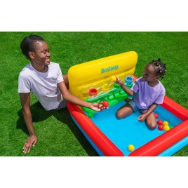 BESTWAY Sort 'n Play Dmuchany basen/centrum zabaw z 15 piłkami 104 x 94 x 61 cm 52546
