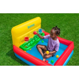 BESTWAY Sort 'n Play Dmuchany basen/centrum zabaw z 15 piłkami 104 x 94 x 61 cm 52546