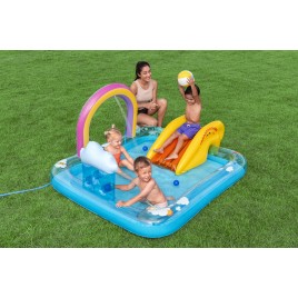 BESTWAY Rainbows 'N Rays Centrum zabaw i basen, 188 x 150 x 89 cm 53174