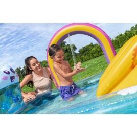 BESTWAY Rainbows 'N Rays Centrum zabaw i basen, 188 x 150 x 89 cm 53174