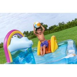 BESTWAY Rainbows 'N Rays Centrum zabaw i basen, 188 x 150 x 89 cm 53174