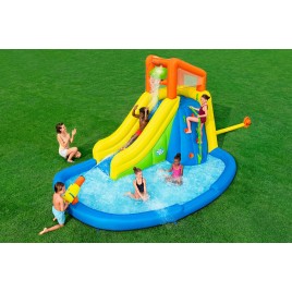 BESTWAY Mount Splashblast Dmuchany mega park wodny, 435 x 286 x 267 cm 53478