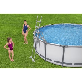 BESTWAY Steel Pro Max Basen stelażowy 427 x 122 cm, z filtracją kartuszową 5612X