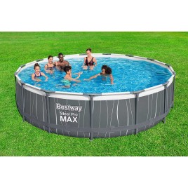 BESTWAY Steel Pro Max Basen naziemny 457 x 107 cm, z filtracją kartuszową 561GD
