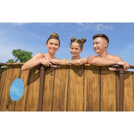 BESTWAY Steel Pro Max Splashview Zestaw basenowy 427 x 107 cm, filtracja kartuszowa 561JM