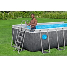 BESTWAY Steel Pro Max Splashview Basen 488 x 244 x 122 cm, z filtracją kartuszową 561MB