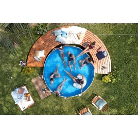 BESTWAY Tanx Basen naziemny okrągły 305 x 61 cm, z filtracją kartuszową 561RW