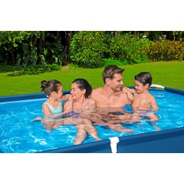 BESTWAY Steel Pro Basen stelażowy 221 x 150 x 43 cm, bez filtracji 56401