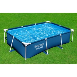 BESTWAY Steel Pro Basen stelażowy 259 x 170 x 61 cm, bez filtracji 56403