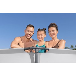 BESTWAY Steel Pro Max Basen stelażowy 305 x 76 cm, z filtracją kartuszową 56408