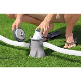 BESTWAY Steel Pro Max Basen stelażowy 305 x 76 cm, z filtracją kartuszową 56408