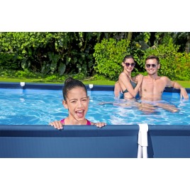 BESTWAY Steel Pro Basen stelażowy 300 x 201 x 66 cm, z filtracją kartuszową 56411