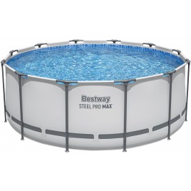 BESTWAY Steel Pro Max Basen stelażowy 366 x 122 cm, z filtracją kartuszową 56420