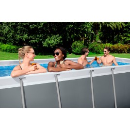 BESTWAY Steel Pro Max Basen stelażowy 412 x 201 x 122 cm, z filtracją piaskową 56457