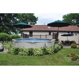 BESTWAY Hydrium Basen stelażowy 300 x 120 cm, z filtracją piaskową 56566