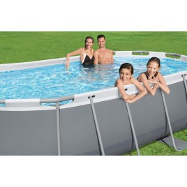 BESTWAY Power Steel Basen 427 x 250 x 100 cm, z filtracją kartuszową 56620