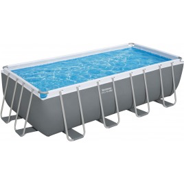 BESTWAY Steel Pro Max Basen stelażowy 488 x 244 x 122 cm, z filtracją piaskową 56671