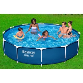 BESTWAY Steel Pro Basen 366 x 76 cm, z filtracją kartuszową 56681