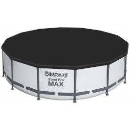 BESTWAY Steel Pro Max Basen stelażowy 427 x 107 cm, z filtracją kartuszową 56950