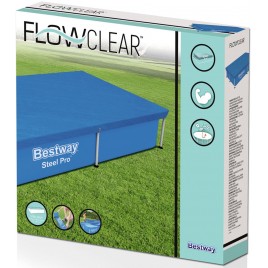 BESTWAY Pokrywa do basenu stelażowego 221 x 150 cm 58103
