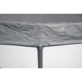 BESTWAY Pokrywa basenowa Premium 305 cm, szara, okrągła 58948