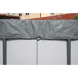 BESTWAY Pokrywa basenowa Premium 470 cm, szara, okrągła 58951