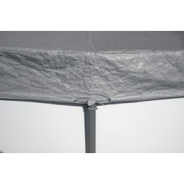 BESTWAY Pokrywa basenowa Premium 493 cm, szara, okrągła 58952