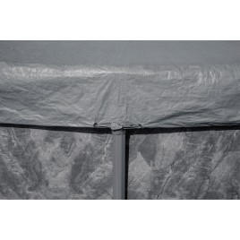 BESTWAY Pokrywa basenowa Premium 549 cm, szara, okrągła 58953