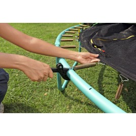 BESTWAY Xtreme Air Zewnętrzna trampolina dziecięca 244 x 220 cm 59102