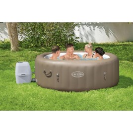 BESTWAY Lay-Z-Spa Palm Springs AirJet Jacuzzi dmuchane, 196 x 71 cm, 4-6 osób 60017