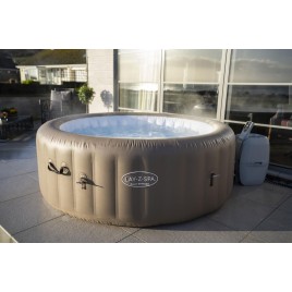BESTWAY Lay-Z-Spa Palm Springs AirJet Jacuzzi dmuchane, 196 x 71 cm, 4-6 osób 60017
