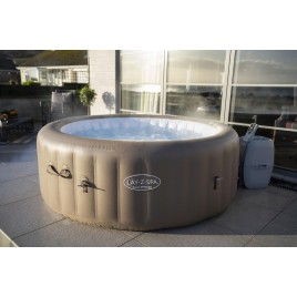 BESTWAY Lay-Z-Spa Palm Springs AirJet Jacuzzi dmuchane, 196 x 71 cm, 4-6 osób 60017