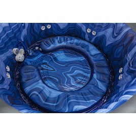 BESTWAY Lay-Z-Spa Santorini EnergySense HydroJet Pro Jacuzzi, 216 x 80 cm, 7 osób 6001T