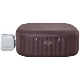 BESTWAY Lay-Z-Spa Maldives HydroJet Pro Jacuzzi dmuchane, 201 x 201 x 80 cm, 7 osób 6001U