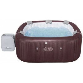 BESTWAY Lay-Z-Spa Maldives HydroJet Pro Jacuzzi dmuchane, 201 x 201 x 80 cm, 7 osób 6001U