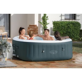 BESTWAY Lay-Z-Spa Ibiza AirJet Jacuzzi dmuchane, 180 x 180 x 66 cm, 4 osoby 6002U