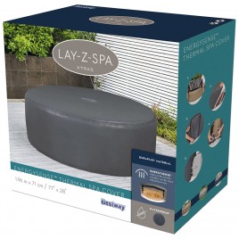 BESTWAY Lay-Z-Spa Xtras EnergySense Pokrywa termiczna do SPA, 196 x 71 cm 60318