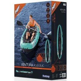 BESTWAY Hydro-Force Ventura X1 Kajak nadmuchiwany, 280 x 86 x 40 cm 65118