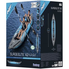 BESTWAY Hydro-Force Surge Elite X2 Kajak nadmuchiwany, 382 x 94 x 42 cm 65144