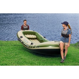 BESTWAY Hydro-Force Voyager X4 Ponton dmuchany, 350 x 145 x 49 cm 65156