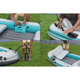 BESTWAY Hydro-Force Adventure Elite X4 Ponton dmuchany, 315 x 165 x 41,5 cm 65158