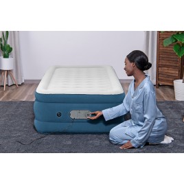 BESTWAY AlwayzAire Twin Materac dmuchany z pompką, 191 x 97 x 46 cm 6713P