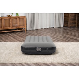 BESTWAY TriTech Twin Materac dmuchany z wbudowaną pompką USB, 188 x 99 x 30 cm 671BQ