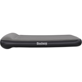 BESTWAY TriTech Queen Materac dmuchany z wbudowaną pompką USB, 203 x 152 x 30 cm 671BS