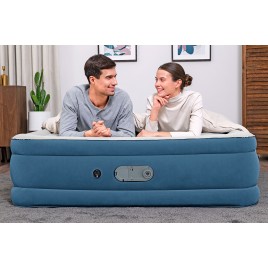 BESTWAY AlwayzAire Queen Materac z pompką, 203 x 152 x 46 cm 67624