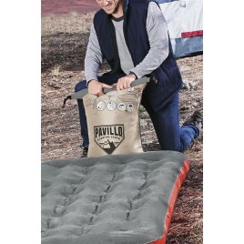 BESTWAY Pavillo Roll & Relax Queen Materac dmuchany, 203 x 152 x 22 cm 67703