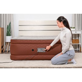 BESTWAY AlwayzAire Fortech Materac dmuchany z wbudowaną pompką 203 x 152 x 51 cm 69160